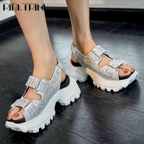 sandals fashion shining rhinestone shoes brand designer platform women comfy wees summer sandals, Black
sandals fashion shining rhinestone shoes brand designer platform women comfy wees summer sandals, Black