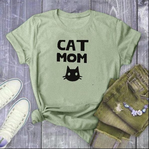 womens t shirt cat mom letter print women short sleeve o neck loose summer tee camisetas mujer, White
womens t shirt cat mom letter print women short sleeve o neck loose summer tee camisetas mujer, White