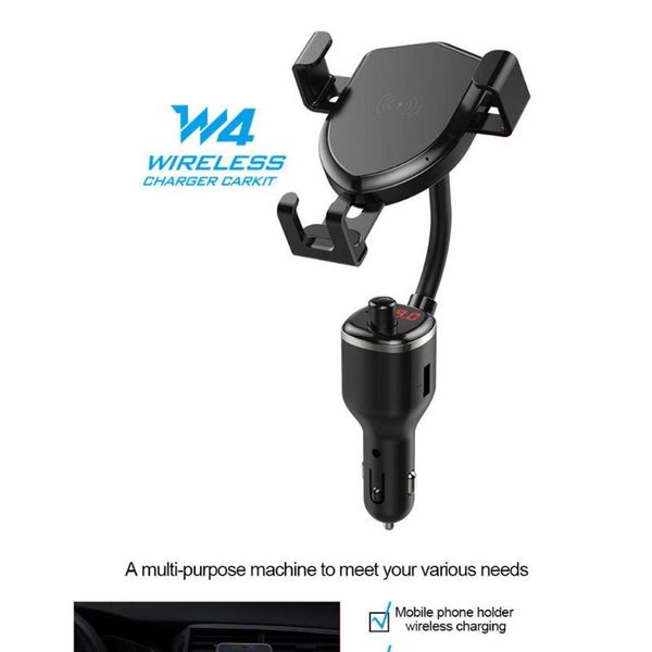 wireless quick charging mobile phone holder stand with fm transmitter led digital display r60 cell mounts & holders
wireless quick charging mobile phone holder stand with fm transmitter led digital display r60 cell mounts & holders