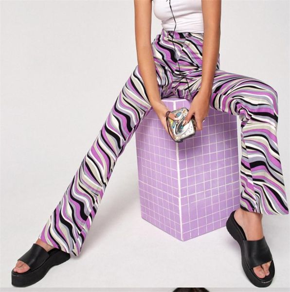 women's pants & capris women casual flared water ripple printed pattern high waist leisure trousers, Black;white
women's pants & capris women casual flared water ripple printed pattern high waist leisure trousers, Black;white