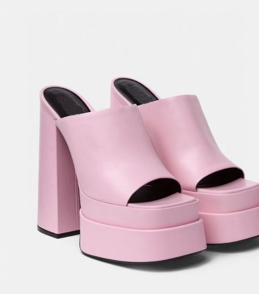 designer high-heeled slippers women's imported leather antiskid slide water table sli ppers black and white leather herringbone box siz
designer high-heeled slippers women's imported leather antiskid slide water table sli ppers black and white leather herringbone box siz