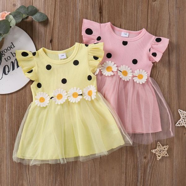 girl's dresses born infant baby girls dress round neck sleeveless summer clothes polka dot daisy mesh tutu gifts for 0-24m d30, Red;yellow
girl's dresses born infant baby girls dress round neck sleeveless summer clothes polka dot daisy mesh tutu gifts for 0-24m d30, Red;yellow