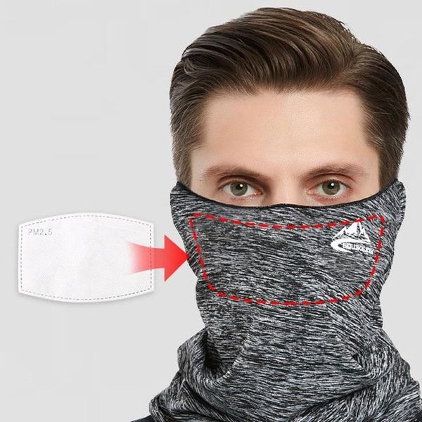 cycling caps & masks bandana with filter for autumn and winter windproof water-repellent bicycle warm scarf mountaineering sports mask, Black
cycling caps & masks bandana with filter for autumn and winter windproof water-repellent bicycle warm scarf mountaineering sports mask, Black
