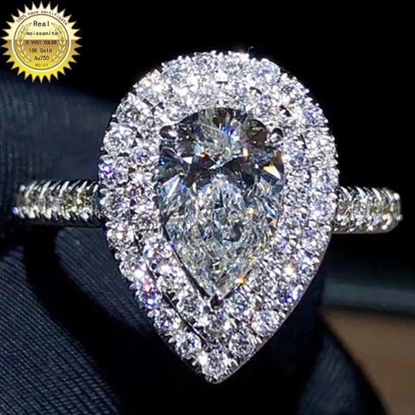 cluster rings 10k au417 white gold women wedding party engagement ring 1 2 3 4 5 water drop pear moissanite diamond lap trendy, Golden;silver
cluster rings 10k au417 white gold women wedding party engagement ring 1 2 3 4 5 water drop pear moissanite diamond lap trendy, Golden;silver