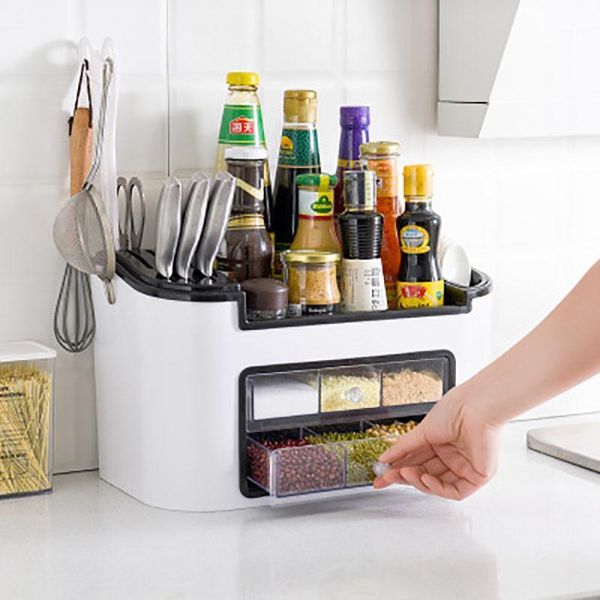 storage bottles & jars multifunctional kitchen drawer jar seasoning box spice container rack organizer knife shelf combination
storage bottles & jars multifunctional kitchen drawer jar seasoning box spice container rack organizer knife shelf combination