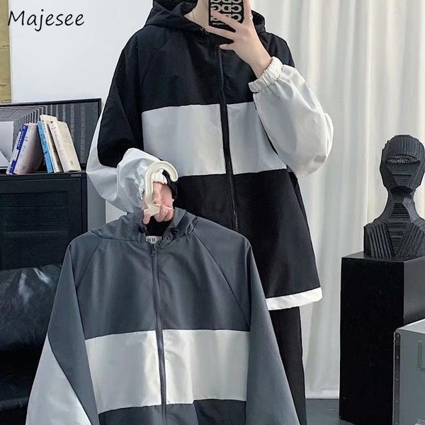 men's jackets men hooded spring autumn retro preppy spliced zipper outwear handsome tooling jacket coats casual fashion s-3xl oversize, Black;brown
men's jackets men hooded spring autumn retro preppy spliced zipper outwear handsome tooling jacket coats casual fashion s-3xl oversize, Black;brown