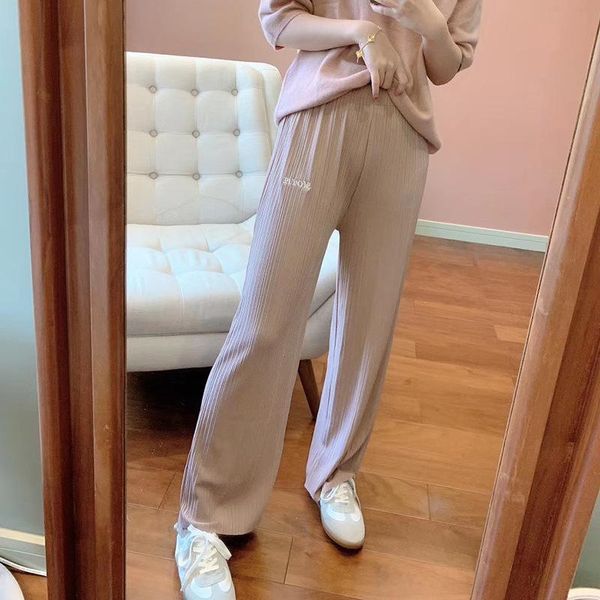 women's pants & capris 2021 fashion wide leg for women casual summer elastic high waist loose long straight trousers female pleated sol, Black;white
women's pants & capris 2021 fashion wide leg for women casual summer elastic high waist loose long straight trousers female pleated sol, Black;white