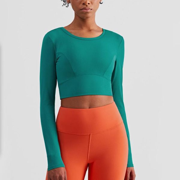 yoga outfit clothes long sleeve shirts fitness sport women's blouses running stretchy high elastic gym solid color workout yomoriee
yoga outfit clothes long sleeve shirts fitness sport women's blouses running stretchy high elastic gym solid color workout yomoriee
