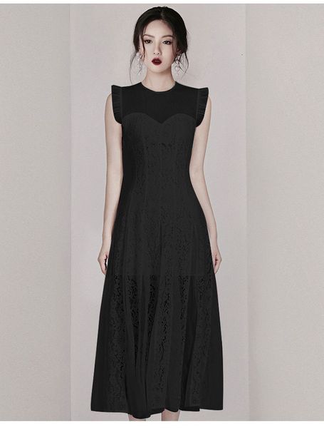 casual dresses arrival spring women's vintage lace mesh hollow out dress ladies elegant office party luxury ol slim vestido ny7s, Black;gray
casual dresses arrival spring women's vintage lace mesh hollow out dress ladies elegant office party luxury ol slim vestido ny7s, Black;gray