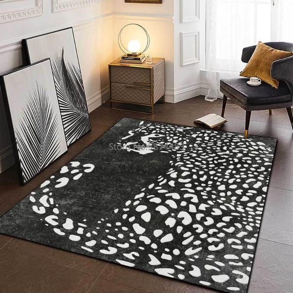 carpets 200*300cm fashionable modern simple large edition leopard black and white living room bedroom bedside carpet floor mat
carpets 200*300cm fashionable modern simple large edition leopard black and white living room bedroom bedside carpet floor mat