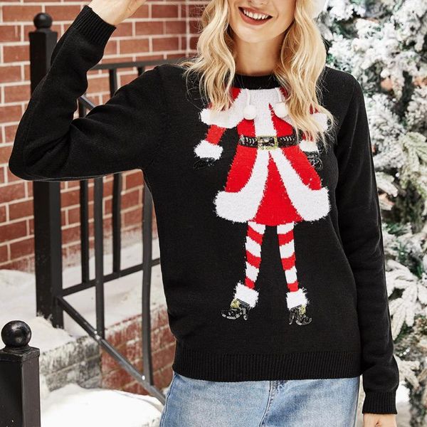 women's sweaters sweater women 2022 christmas cute fun embroidered little girl pattern shiny shoes belt gloves ropa mujer#30, White;black
women's sweaters sweater women 2022 christmas cute fun embroidered little girl pattern shiny shoes belt gloves ropa mujer#30, White;black