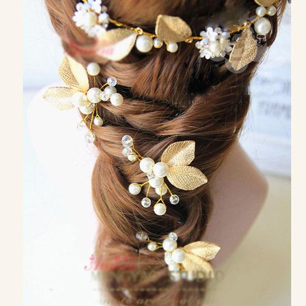 hair clips & barrettes gold color leaf bridal sticks hairwear pearl rhinestone wedding jewelry bride forks for women party, Golden;silver
hair clips & barrettes gold color leaf bridal sticks hairwear pearl rhinestone wedding jewelry bride forks for women party, Golden;silver