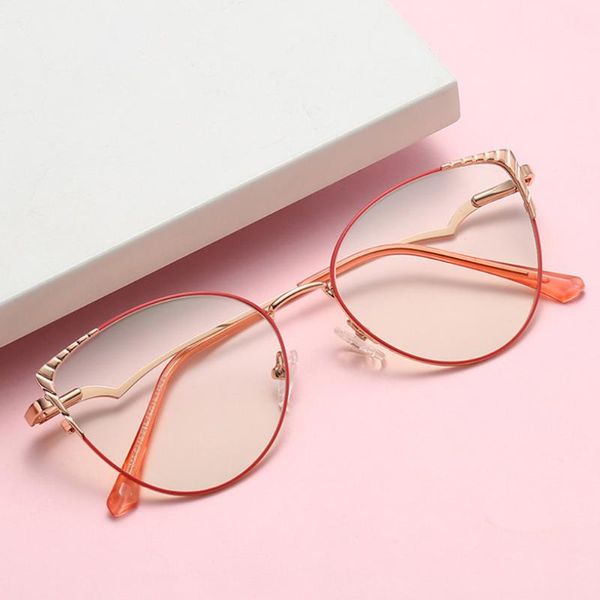 sunglasses 80111 anti-blue light cat eye metal glasses frame spring leg optical fashion computer eyeglasses for men women, White;black
sunglasses 80111 anti-blue light cat eye metal glasses frame spring leg optical fashion computer eyeglasses for men women, White;black