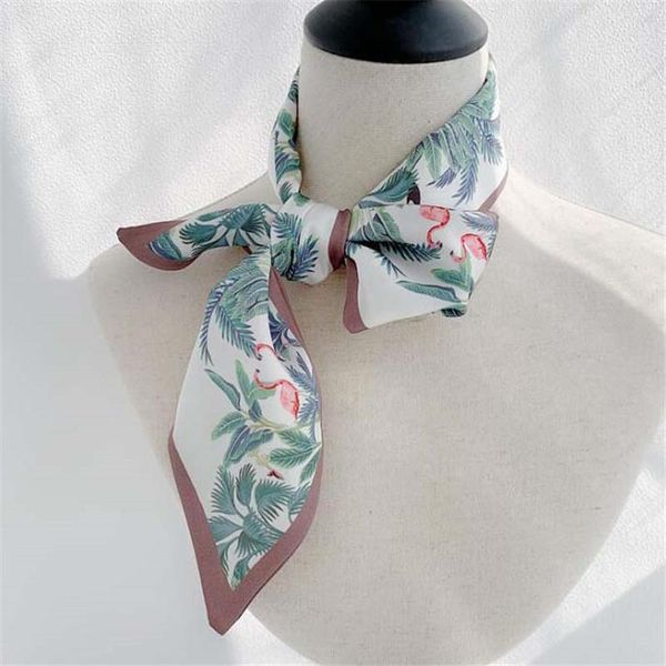 scarves 2021 hijab scarf women bandana silk foulard femme hair versatile ribbon decorate flower printing small, Blue;gray
scarves 2021 hijab scarf women bandana silk foulard femme hair versatile ribbon decorate flower printing small, Blue;gray