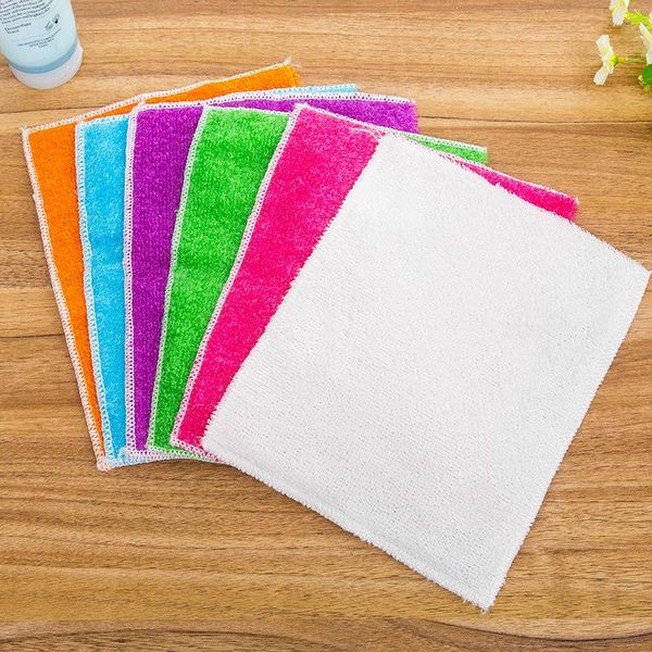 cleaning cloths 5pcs/lot dish cloth for kitchen wipping rags efficient bamboo fiber home bathroom washing
cleaning cloths 5pcs/lot dish cloth for kitchen wipping rags efficient bamboo fiber home bathroom washing