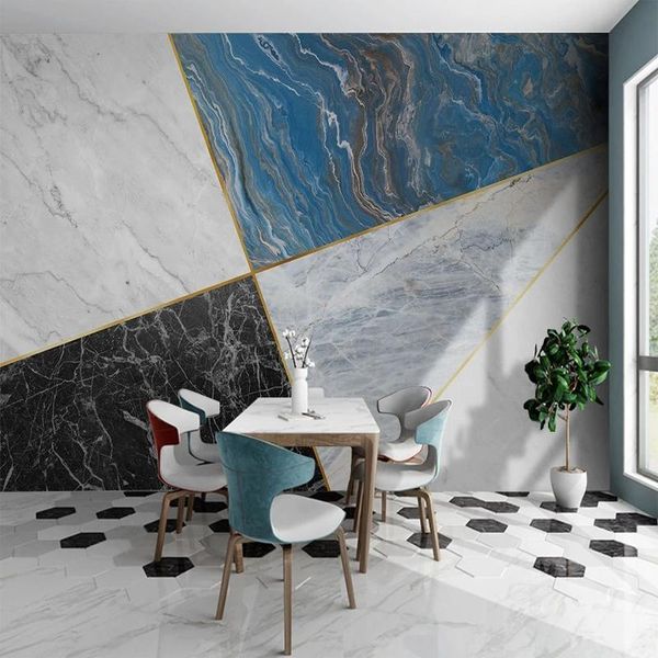 wallpapers custom po mural wallpaper modern creative abstract geometric line marble living room bedroom sofa background wall painting 3d
wallpapers custom po mural wallpaper modern creative abstract geometric line marble living room bedroom sofa background wall painting 3d