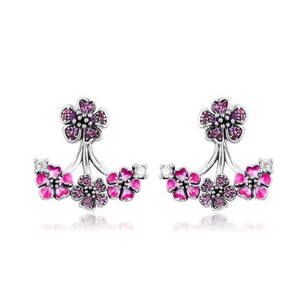 stud ckk earring peach blossom flower earrings sterling silver jewelry 100% 925 women brincos oorbellen pendientes, Golden;silver
stud ckk earring peach blossom flower earrings sterling silver jewelry 100% 925 women brincos oorbellen pendientes, Golden;silver