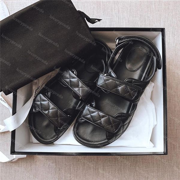 2021 luxury designers sandal women's sandals genuine leather rhombus platform velcro fashion casual womens flat beach slipper shoes, Black
2021 luxury designers sandal women's sandals genuine leather rhombus platform velcro fashion casual womens flat beach slipper shoes, Black