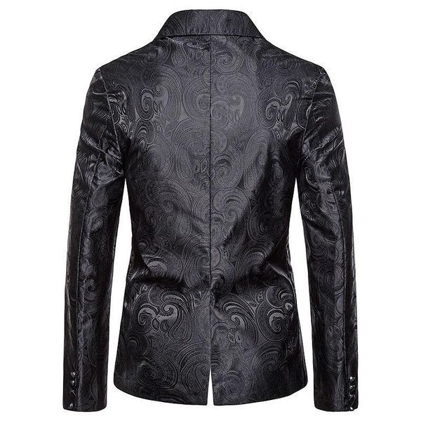 Men's Suits & Blazers Casual Fashion Slim Fit Paisley Pattern Suit Jacket Business Party Stage Costume Singer Host Ball Nicht Club O98C, White;black
Men's Suits & Blazers Casual Fashion Slim Fit Paisley Pattern Suit Jacket Business Party Stage Costume Singer Host Ball Nicht Club O98C, White;black