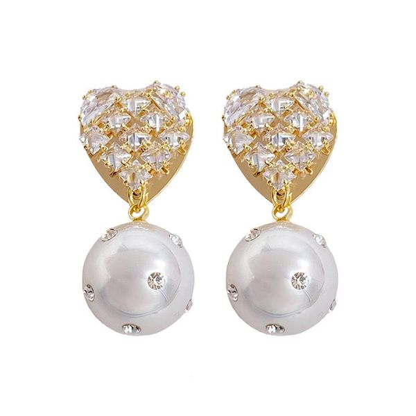 dangle & chandelier 2021 fashion zircon pearl earrings for women gold plated cubic zirconia wedding earring jewelry, Silver
dangle & chandelier 2021 fashion zircon pearl earrings for women gold plated cubic zirconia wedding earring jewelry, Silver