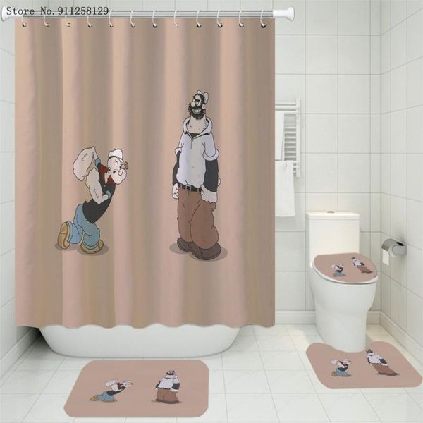 shower curtains 4 pieces popeye the sailor bathroom curtain sets animation carpet pedestal rug lid toilet cover bath mat set decoration
shower curtains 4 pieces popeye the sailor bathroom curtain sets animation carpet pedestal rug lid toilet cover bath mat set decoration