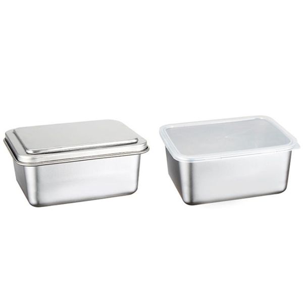 stainless steel fresh-keeping box storage with lid cooking ingredient packaging bottles & jars
stainless steel fresh-keeping box storage with lid cooking ingredient packaging bottles & jars