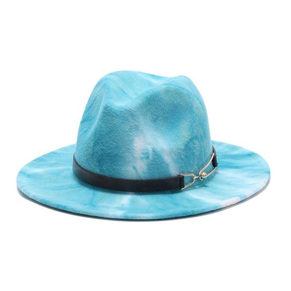 wide brim hats fedoras mixed colors jazz men cowboy hat for women winter warm cap white black bowler wholesale 2021, Blue;gray
wide brim hats fedoras mixed colors jazz men cowboy hat for women winter warm cap white black bowler wholesale 2021, Blue;gray