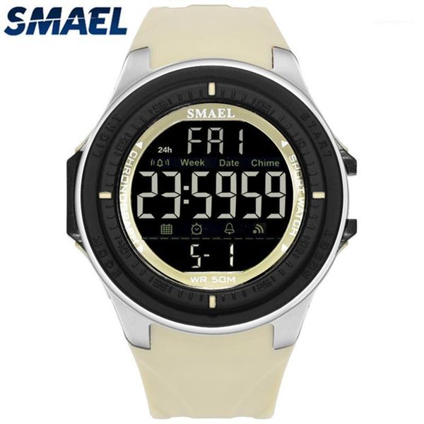 sports watches man digital 50m swimming waterproof wristwatch male watch military clock multifunctional fashion 2021 wristwatches, Slivery;brown
sports watches man digital 50m swimming waterproof wristwatch male watch military clock multifunctional fashion 2021 wristwatches, Slivery;brown