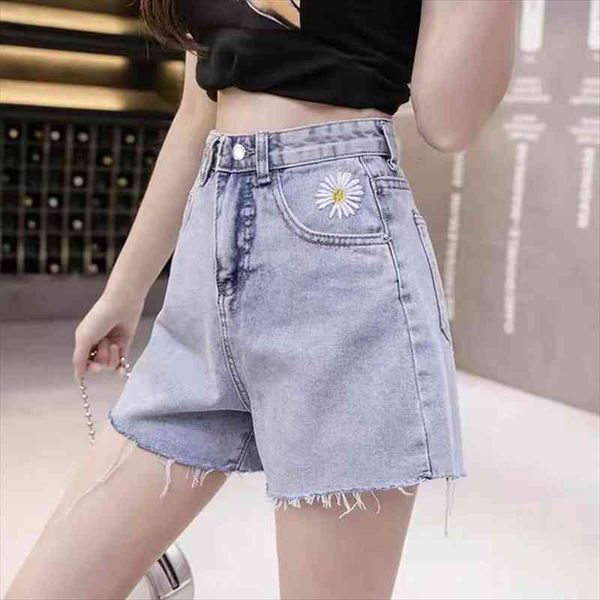summer thin denim shorts short women jean pants fashion cargo embroidered daisy girls japan jeans streetwear, Blue
summer thin denim shorts short women jean pants fashion cargo embroidered daisy girls japan jeans streetwear, Blue