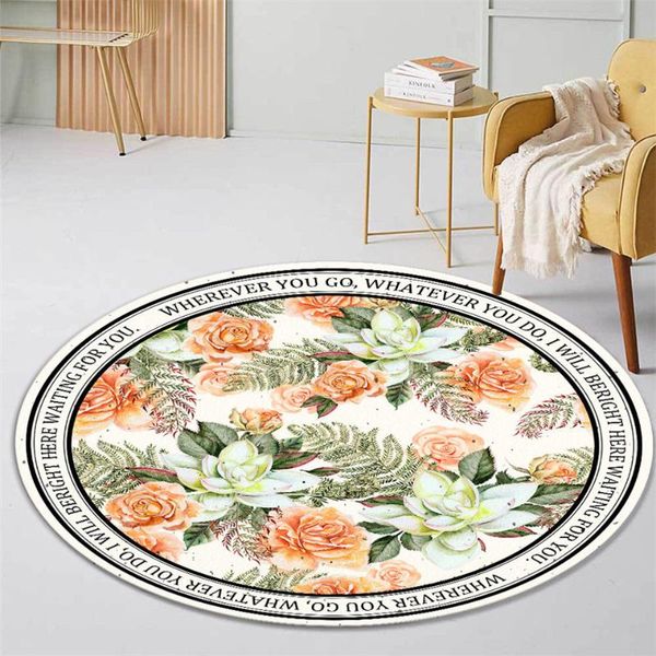 carpets scandinavia style round rug floral living room chair mat floor protector anti-slip bedroom bedside washable carpet for girl
carpets scandinavia style round rug floral living room chair mat floor protector anti-slip bedroom bedside washable carpet for girl