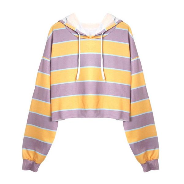 women's hoodies & sweatshirts women hooded striped long-sleeved loose pullovers autumn casual korean style female, Black
women's hoodies & sweatshirts women hooded striped long-sleeved loose pullovers autumn casual korean style female, Black