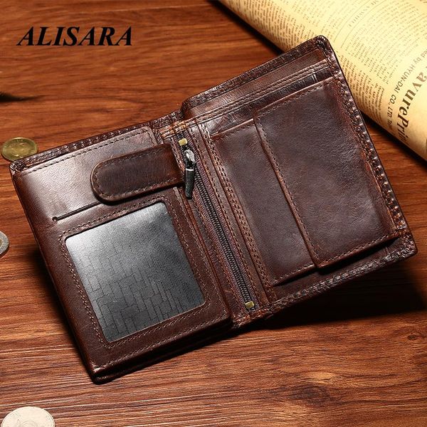 wallets handmade wallet vintage short two-fold simple the first layer of cowhide design coffee and brown purses for men, Red;black
wallets handmade wallet vintage short two-fold simple the first layer of cowhide design coffee and brown purses for men, Red;black