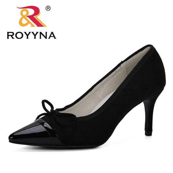 classics style woman pumps shoes pointed toe shallow high heels flock trendy mujer butterfly-knot dress, Black
classics style woman pumps shoes pointed toe shallow high heels flock trendy mujer butterfly-knot dress, Black