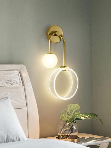 light luxury wall lamp bedroom bedside modern minimalist living room aisle lighting
light luxury wall lamp bedroom bedside modern minimalist living room aisle lighting