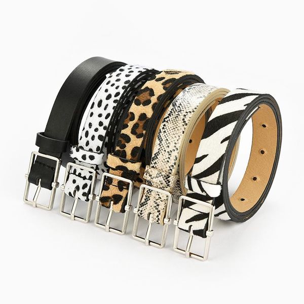 belts 2021 pu leather belt for women square buckle jeans cow pattern snake leopard waist vintage strap female, Black;brown
belts 2021 pu leather belt for women square buckle jeans cow pattern snake leopard waist vintage strap female, Black;brown