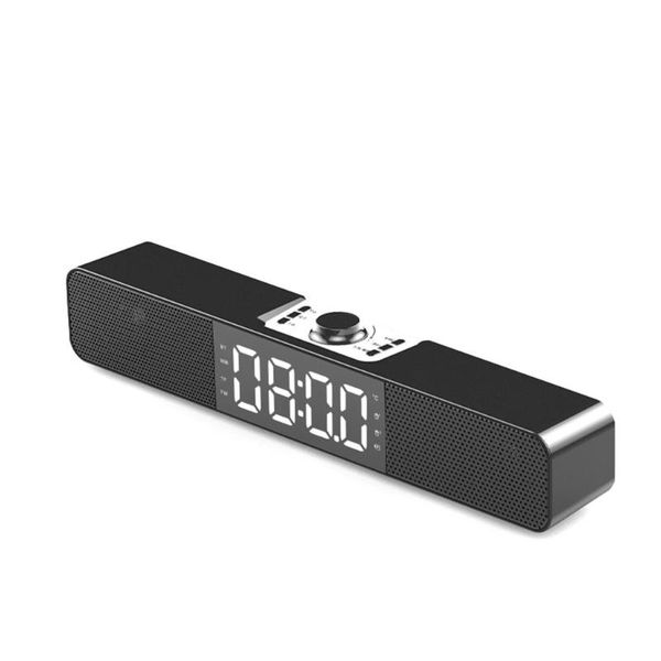 smart home control led tv sound bar alarm clock aux usb wired wireless theater surround soundbar for pc computer speakers
smart home control led tv sound bar alarm clock aux usb wired wireless theater surround soundbar for pc computer speakers