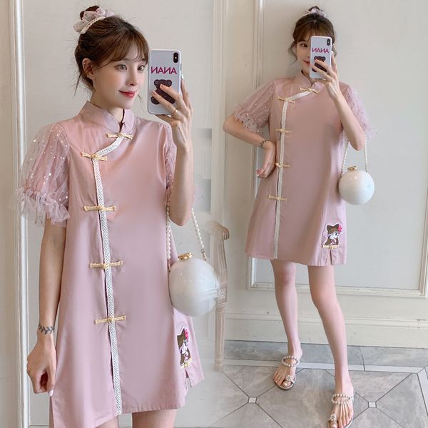 luxury cheongsam large fat mm cheongsam improved drs spring and autumn 2021 young girl chine style national hanfu elements, Blue;red
luxury cheongsam large fat mm cheongsam improved drs spring and autumn 2021 young girl chine style national hanfu elements, Blue;red
