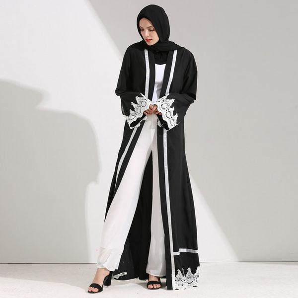 abaya kimono cardigan robe dubai long lace cardigan muslim hijab dress abayas for women kaftan ramadan turkish islamic clothing, Red
abaya kimono cardigan robe dubai long lace cardigan muslim hijab dress abayas for women kaftan ramadan turkish islamic clothing, Red