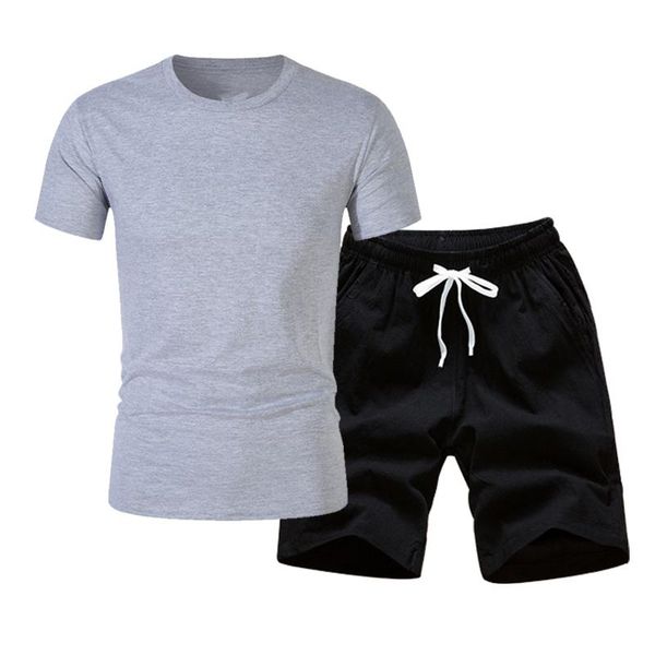 summer casual suit fashion two-piece sportswear striped short-sleeved cotton t-shirt shorts men's running sets, Black;blue
summer casual suit fashion two-piece sportswear striped short-sleeved cotton t-shirt shorts men's running sets, Black;blue