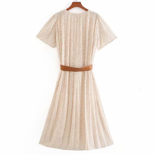 dresses v-neck polka dot printed short sleeve with belt chic female dress harajuku sweet casual holiday party women's dresses, Black;gray
dresses v-neck polka dot printed short sleeve with belt chic female dress harajuku sweet casual holiday party women's dresses, Black;gray