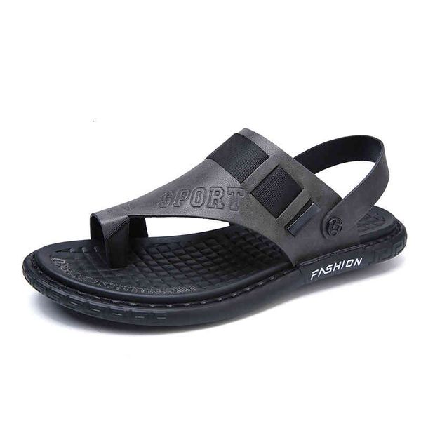 slippers summer mens leather sandals breathable cool beach fashion trendy casual minimalist flat shoes for men black akmd
slippers summer mens leather sandals breathable cool beach fashion trendy casual minimalist flat shoes for men black akmd