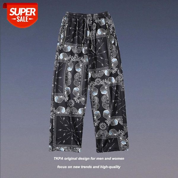 tkpa cashew flower overalls men and women hip-hop loose straight-leg japanese pants vibe wind trousers #hh9b, Black
tkpa cashew flower overalls men and women hip-hop loose straight-leg japanese pants vibe wind trousers #hh9b, Black