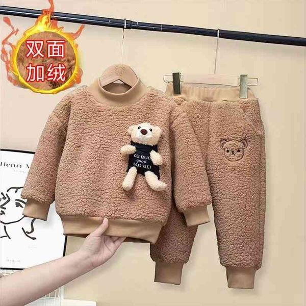 autumn girls clothing sets thicken winter boys clothes set plush warm t shirt pants 2 kids girl children suit, White
autumn girls clothing sets thicken winter boys clothes set plush warm t shirt pants 2 kids girl children suit, White