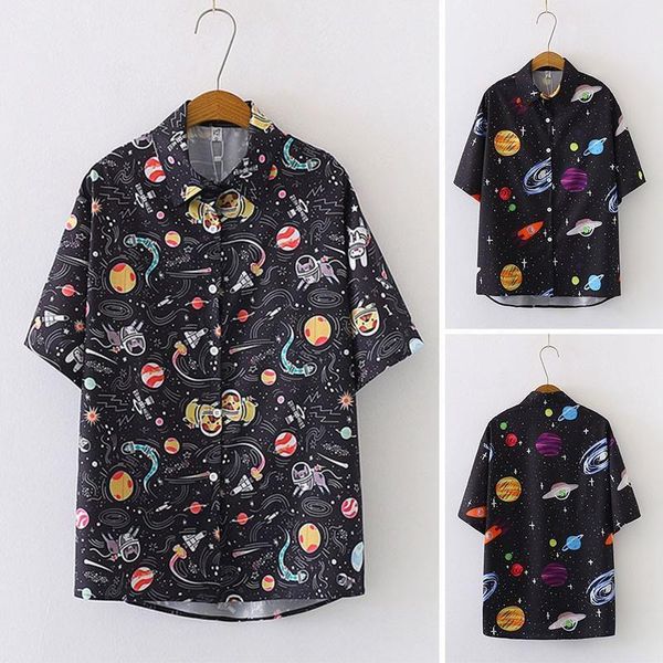 starry night women blouses sky print shirt regular fashion retro chiffon blouse summer short sleeve loose and, White
starry night women blouses sky print shirt regular fashion retro chiffon blouse summer short sleeve loose and, White
