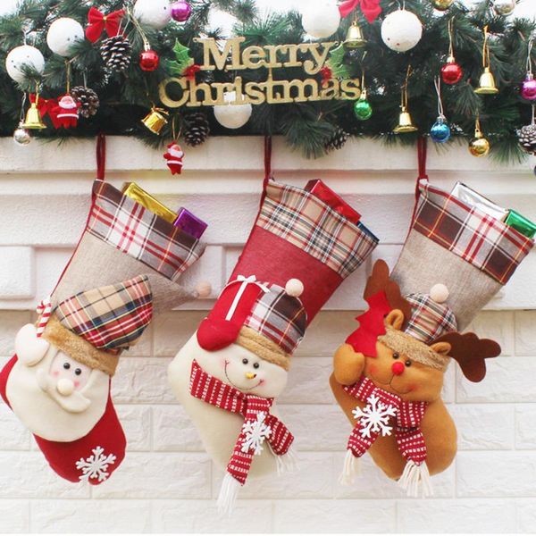 christmas decorations 3pcs/set hanging stockings for xmas tree santa snowman reindeer gift candy bags 2021 ornaments
christmas decorations 3pcs/set hanging stockings for xmas tree santa snowman reindeer gift candy bags 2021 ornaments
