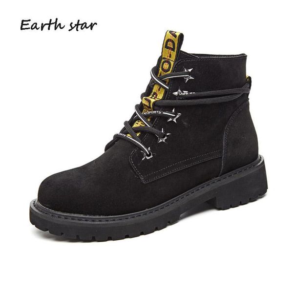 boots earth star 2021 retro shoes women fashion brand real leather lady chaussure female footware breathable girl', Black
boots earth star 2021 retro shoes women fashion brand real leather lady chaussure female footware breathable girl', Black