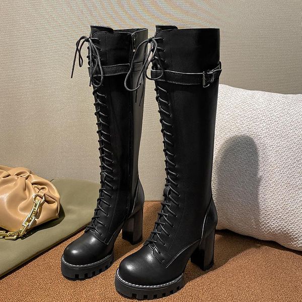 boots sklfgxzy 2021 genuine leather shoelaces plus size 34-42 platform women's women shoes high heels woman western, Black
boots sklfgxzy 2021 genuine leather shoelaces plus size 34-42 platform women's women shoes high heels woman western, Black