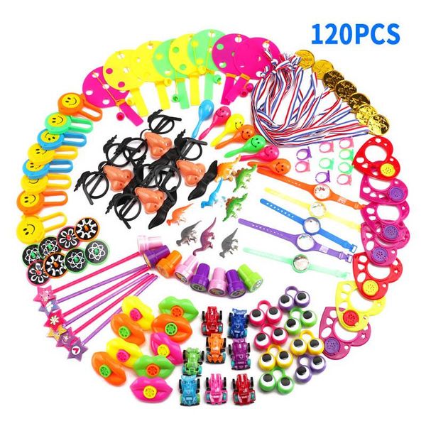 party favor 100/120pcs assorted gift toys giveaways kids goodie bags carnival prizes festive supplies pinata fillers
party favor 100/120pcs assorted gift toys giveaways kids goodie bags carnival prizes festive supplies pinata fillers