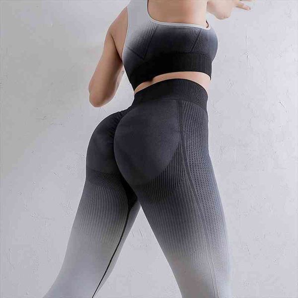 striped fitness leggings women seamless high waist pants workout push up leggings gym female pants gradient, Black
striped fitness leggings women seamless high waist pants workout push up leggings gym female pants gradient, Black