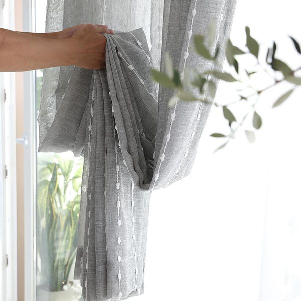curtain & drapes modern grey curtains yarn vertical stripe embroidery window screen living room bedroom balcony custom
curtain & drapes modern grey curtains yarn vertical stripe embroidery window screen living room bedroom balcony custom